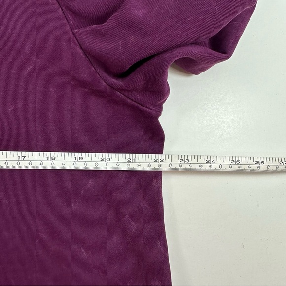 Rebecca Minkoff Janine Dress Acid Washed Current Size XL Long Sleeve Pockets - Picture 7 of 10